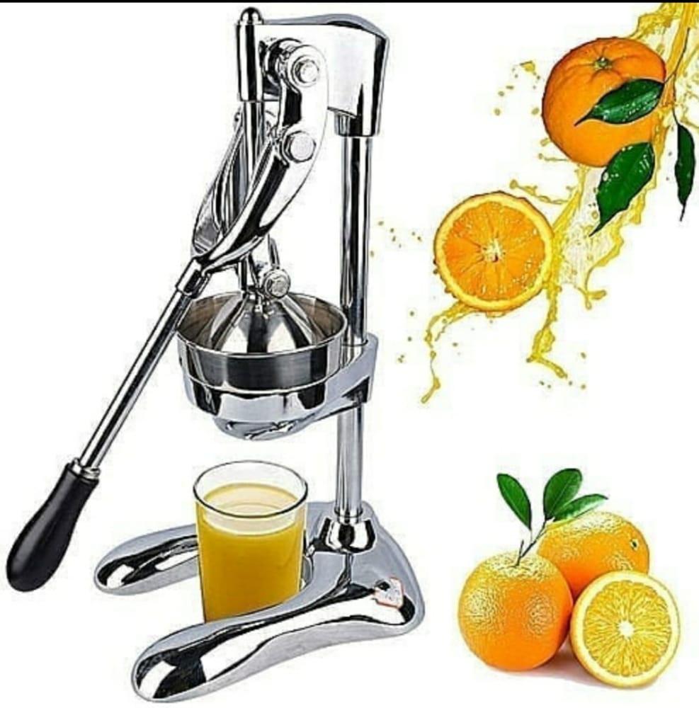 Orange Manual Juicer