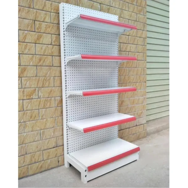 Supermarket Display Shelf Single Side 5 layers