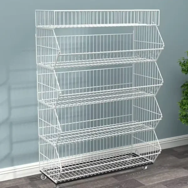 Supermarket Wire Basket Shelf