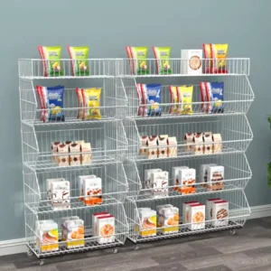 Supermarket Wire Basket Shelf