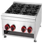 30kW Industrial Table Type Gas Cooker Stove with 4 Burner