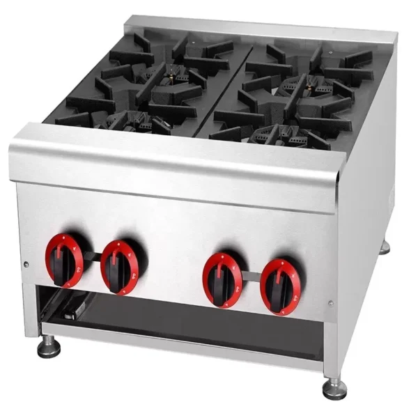 30kW Industrial Table Type Gas Cooker Stove with 4 Burner