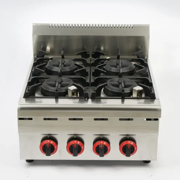Counter Top Gas Range with 4-Burner Stove