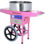 Gas Candy Floss Machine With Cart