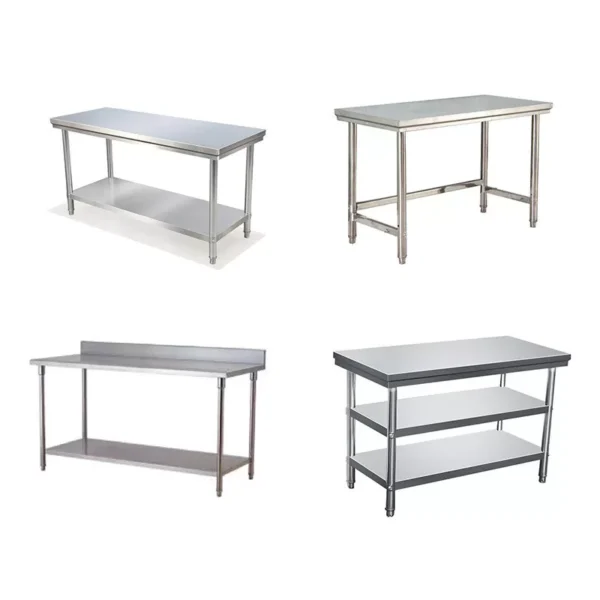 Hotel Restaurant Kitchen Catering Equipment Stainless Steel Work Table