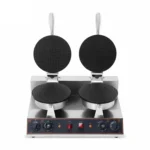 Ice Cream Cone Waffle Maker Machine Double Plate