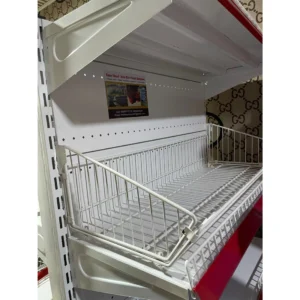 Supermarket Shelf with Basket